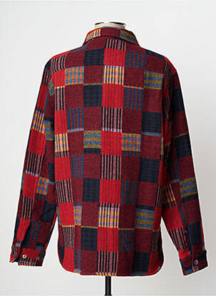 Veste casual fermeture boutonnée sur le devant rouge MAISON SCOTCH homme