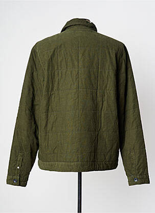 Veste casual fermeture boutonnée sur le devant vert DSTREZZED homme