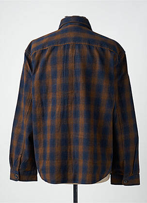 Chemise manches longues poches poitrine bleu SELECTED homme