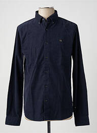 Chemise manches longues manches longues bleu SCOTCH & SODA homme
