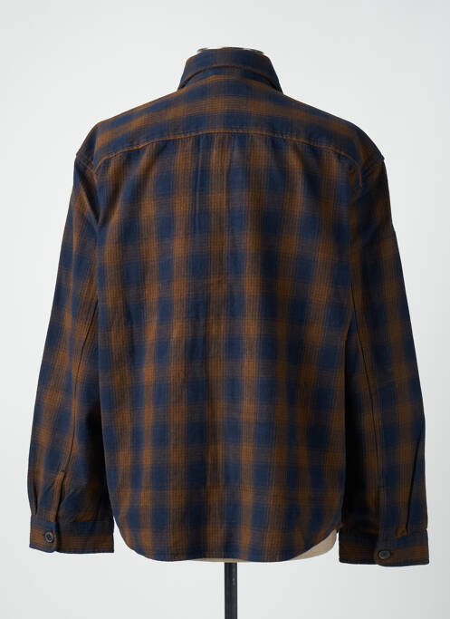Chemise manches longues poches poitrine bleu SELECTED homme