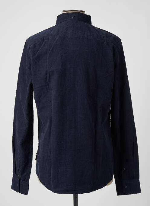 Chemise manches longues bleu SCOTCH & SODA pour homme