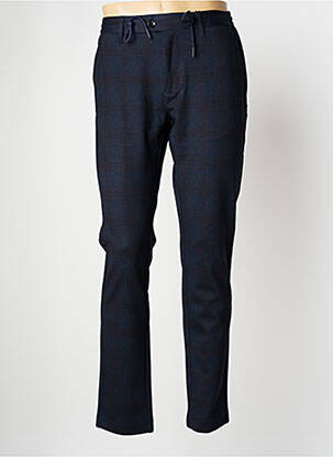 Pantalon chino tissage popeline taille normale bleu DSTREZZED homme