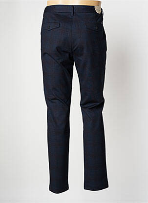 Pantalon chino tissage popeline taille normale bleu DSTREZZED homme