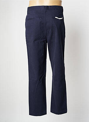 Pantalon chino stretch taille haute bleu MINIMUM homme