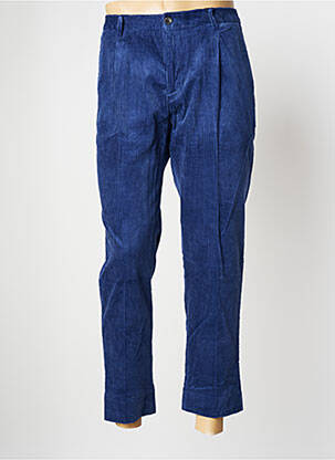 Pantalon chino poches taille normale bleu MAISON SCOTCH homme