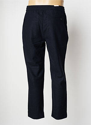 Pantalon chino tissage popeline taille normale noir MAISON SCOTCH homme