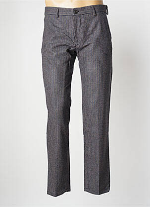 Pantalon chino gris SELECTED pour homme