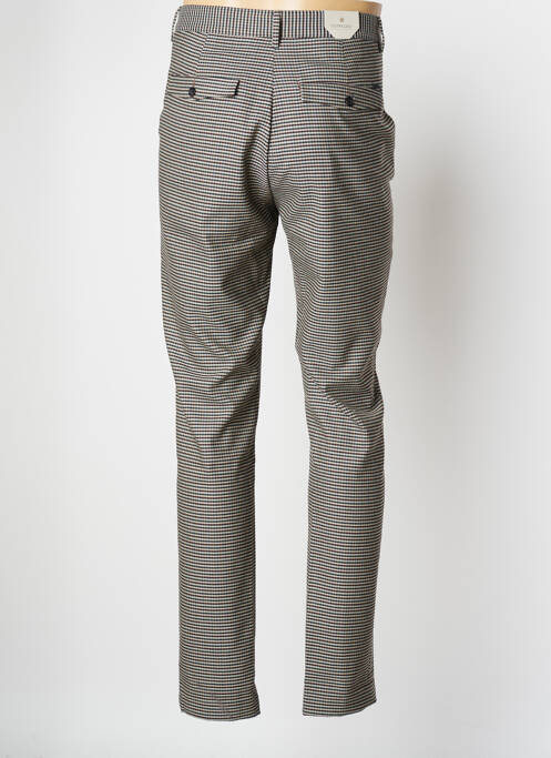 Pantalon chino tissage popeline taille normale beige DSTREZZED homme