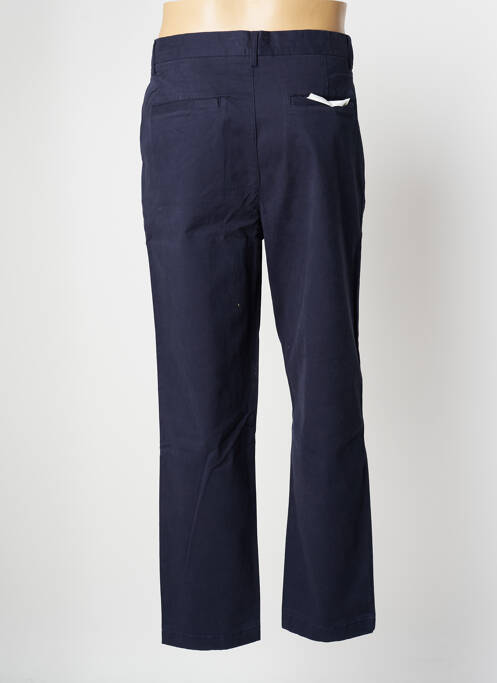 Pantalon chino stretch taille haute bleu MINIMUM homme