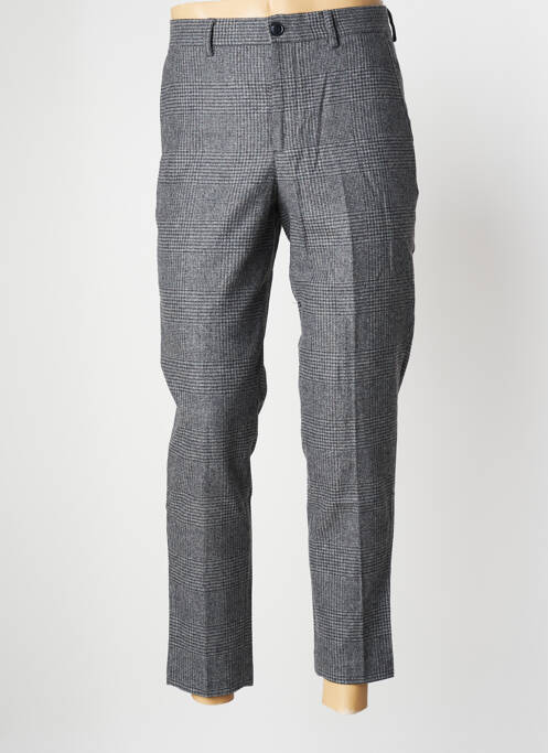 Pantalon chino gris SELECTED pour homme