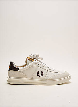 Baskets blanc FRED PERRY pour homme