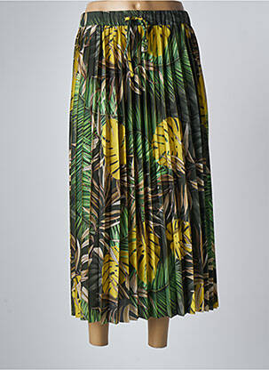 Jupe longue taille haute vert GUESS femme