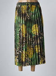 Jupe longue taille haute vert GUESS femme