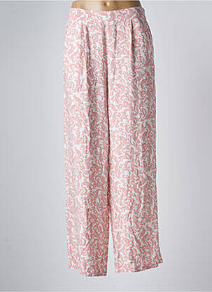 Pantalon large rose LPB pour femme