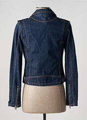 Veste en jean bleu SCHOTT pour femme seconde vue