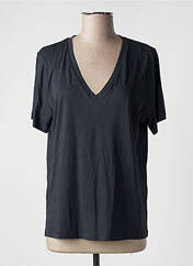 T-shirt noir ANGE pour femme seconde vue