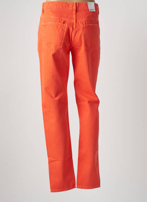 Pantalon droit orange ESPRIT femme