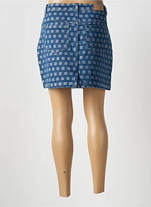 Jupe courte poches bleu MOLLY BRACKEN femme