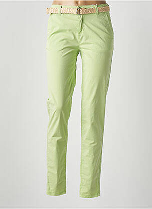 Pantalon chino vert ESPRIT pour femme