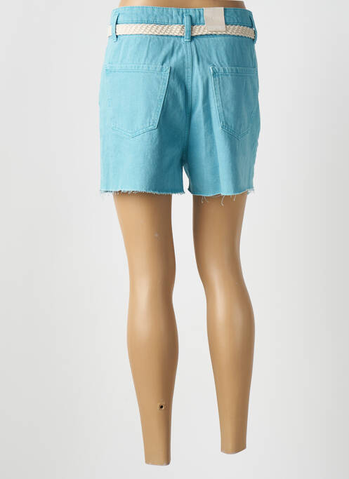 Short fermeture zippée sous rabat boutonné taille normale bleu ESPRIT femme