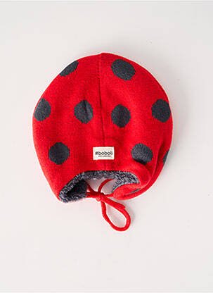 Bonnet rouge BOBOLI fille