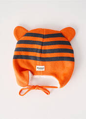 Bonnet orange BOBOLI pour garçon seconde vue