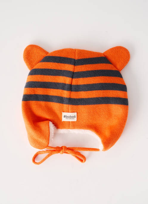 Bonnet orange BOBOLI garcon