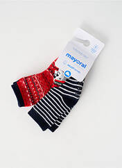 Chaussettes rouge MAYORAL pour garçon seconde vue