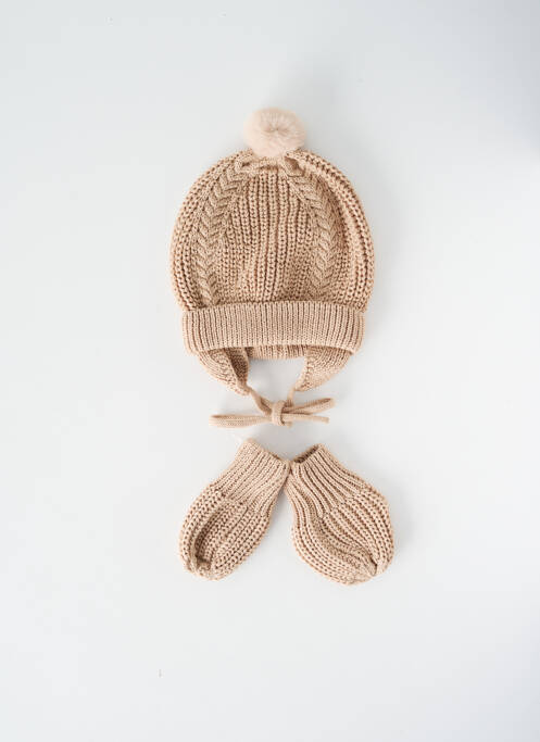 Bonnet beige MAYORAL pour fille