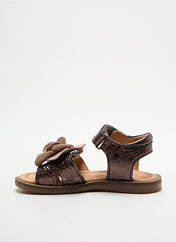 Sandales/Nu pieds marron BISGAARD pour fille seconde vue