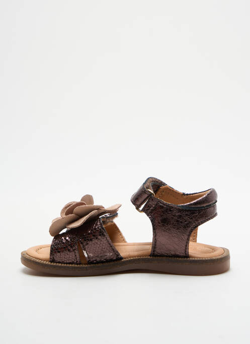 Sandales/Nu pieds marron BISGAARD pour fille