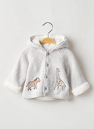 Gilet manches longues stretch gris LOSAN enfant
