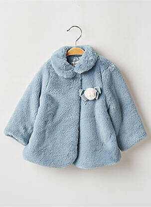 Manteau court bleu MAYORAL pour fille