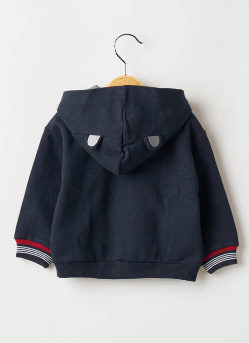 Gilet manches longues bleu MAYORAL pour garçon