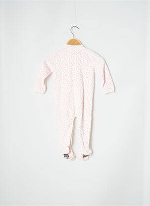 Pyjama fermeture pressionnée à l'entrejambe rose LOSAN fille