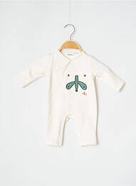 Combi-pantalon coupe ajustée manches longues beige NOUKIE'S garcon