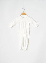 Pyjama blanc PETIT BATEAU pour fille seconde vue