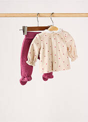 Pyjama violet MAYORAL pour fille seconde vue