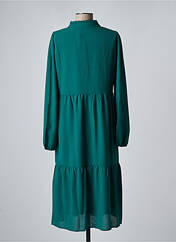 Robe mi-longue vert KAFFE pour femme seconde vue