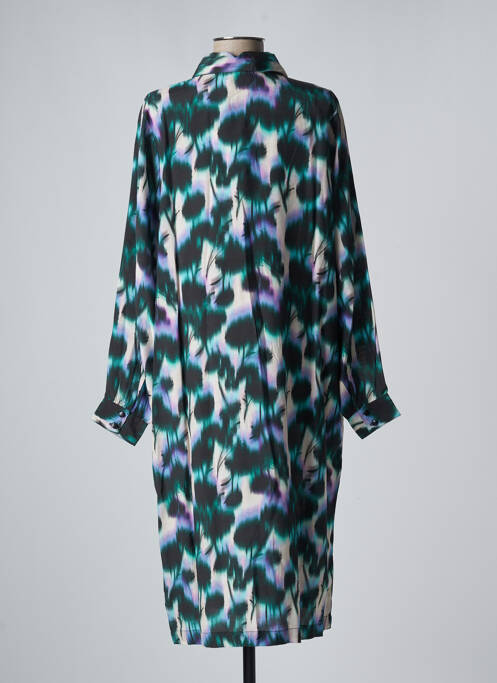 Robe mi-longue vert KAFFE pour femme