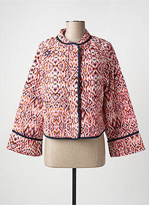 Veste casual coupe droite rose ATELIER REVE femme