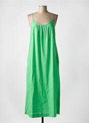 Robe longue vert KAFFE pour femme seconde vue