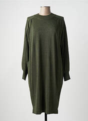 Robe pull vert KAFFE pour femme seconde vue