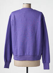 Sweat-shirt violet KAFFE pour femme seconde vue