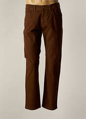 Pantalon droit marron PIONEER pour homme seconde vue