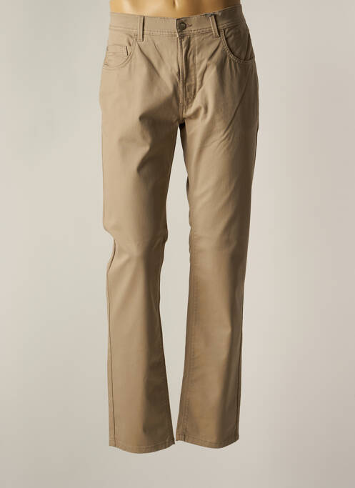 Pantalon droit beige PIONEER pour homme