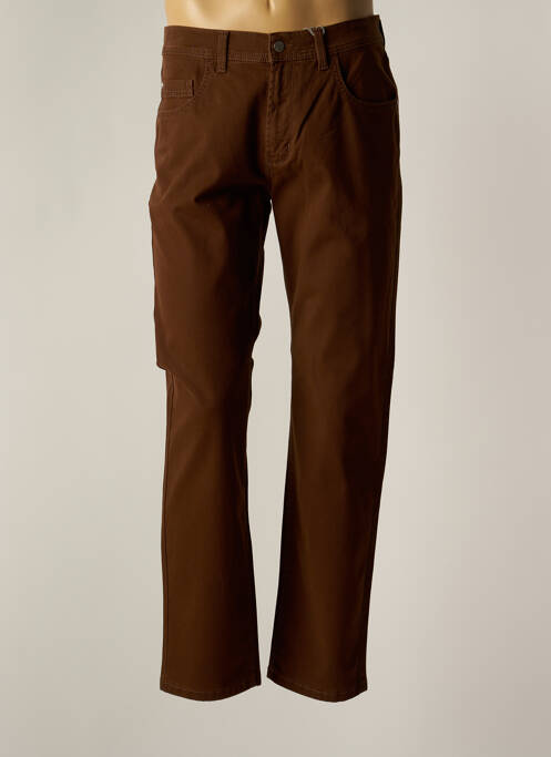 Pantalon droit marron PIONEER pour homme