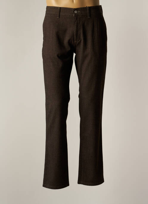 Pantalon slim marron PIONEER pour homme