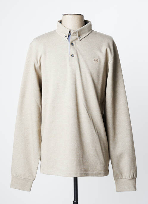 Polo beige MONTE CARLO pour homme